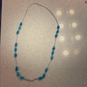 Turquoise long necklace